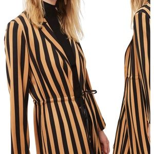 Stripe duster jacket from TopShop